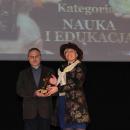 Zofia Wojciechowska Stanisław Czachorowski Nagroda Złoty Człowiek za projekt Gadające Dachówki